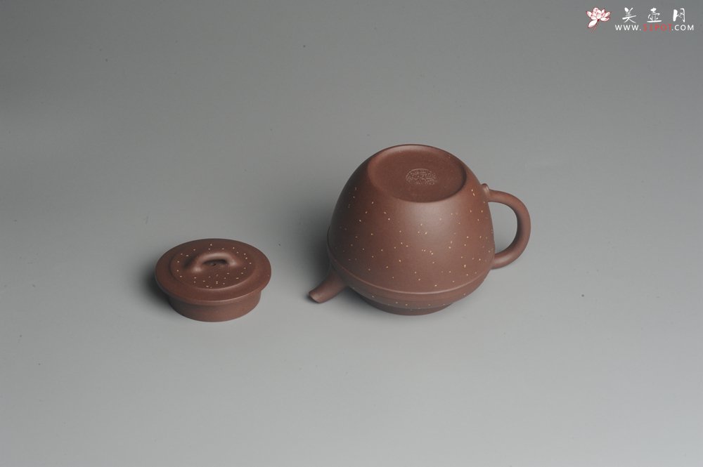 紫砂壶图片：美壶双11特惠 精工铺砂镜瓦 茶人醉爱 - 美壶网