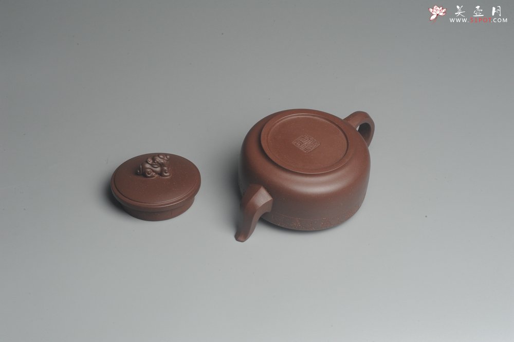 紫砂壶图片：美壶特惠 精工祥瑞壶 出水如柱 - 美壶网