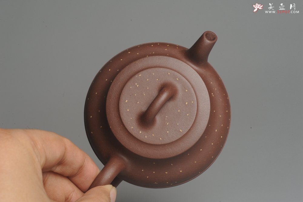 紫砂壶图片：美壶双11特惠 精工铺砂镜瓦 茶人醉爱 - 美壶网