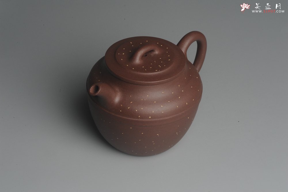 紫砂壶图片：美壶双11特惠 精工铺砂镜瓦 茶人醉爱 - 美壶网