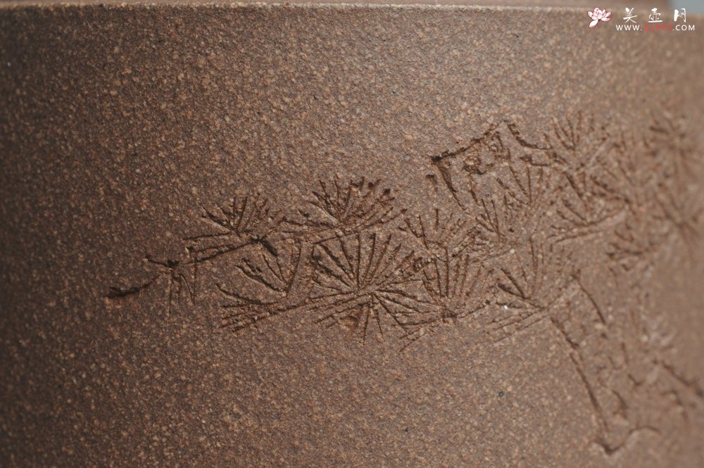 紫砂壶图片：美壶特惠 优质老段文人集狮壶 禾人老师即兴装饰 - 美壶网