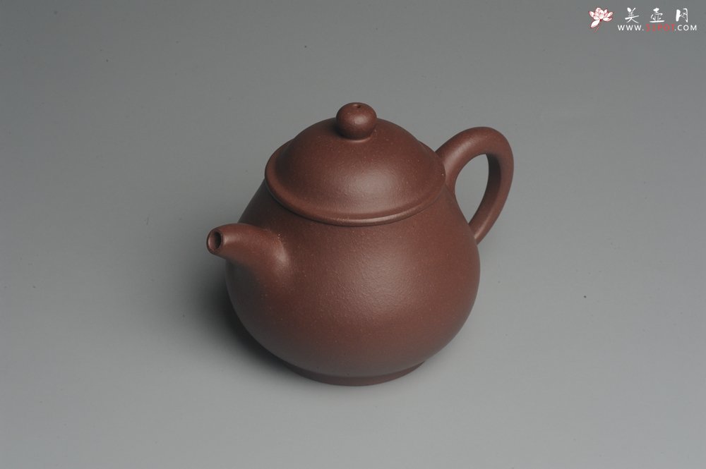 紫砂壶图片：美壶特惠 全手工优质老拼紫泥刹凹成型单片拍打潘壶 - 美壶网