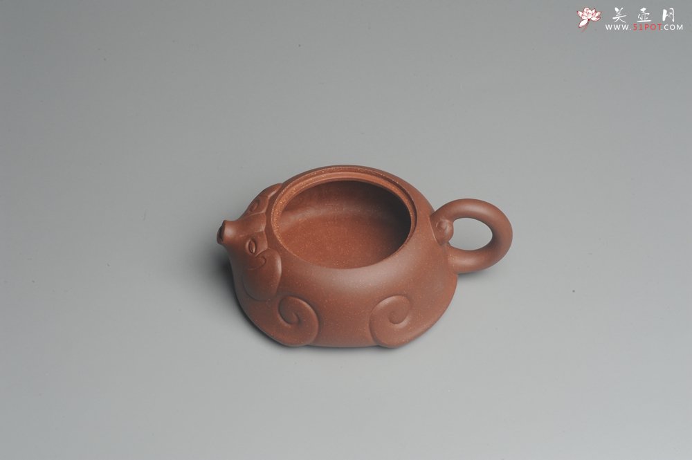 紫砂壶图片：美壶特惠 精工福猪壶 出水如柱 茶人醉爱 - 美壶网