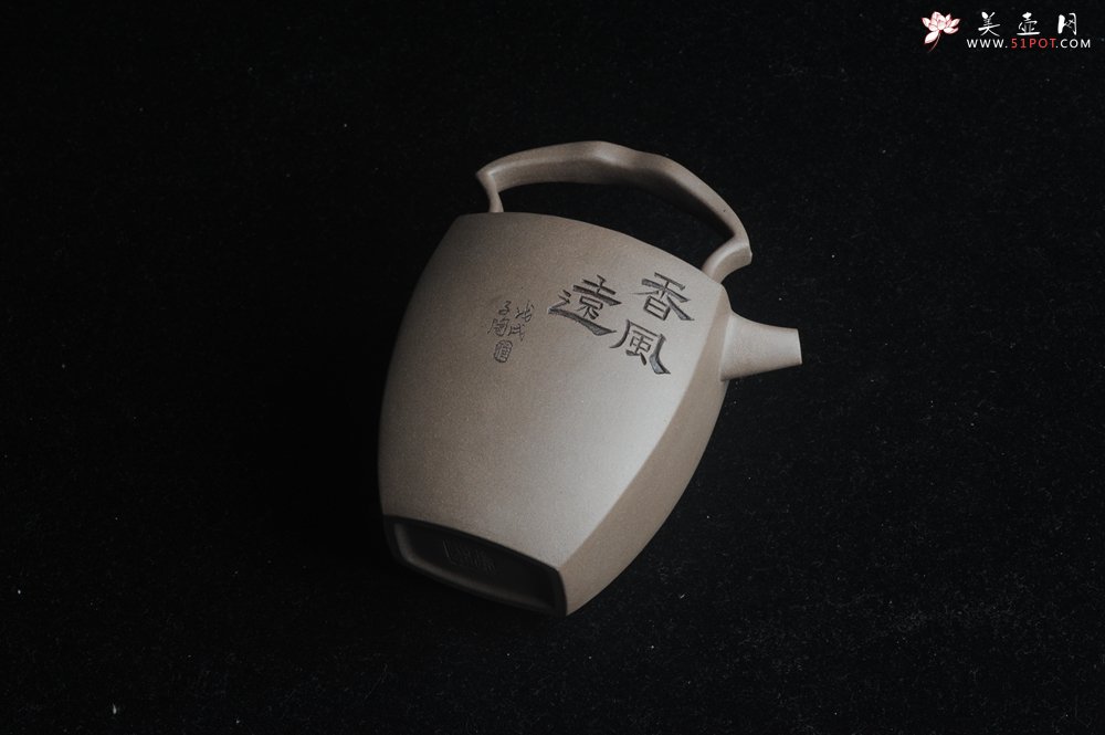 紫砂壶图片：精品特惠 助工老青段精品公道杯 - 美壶网