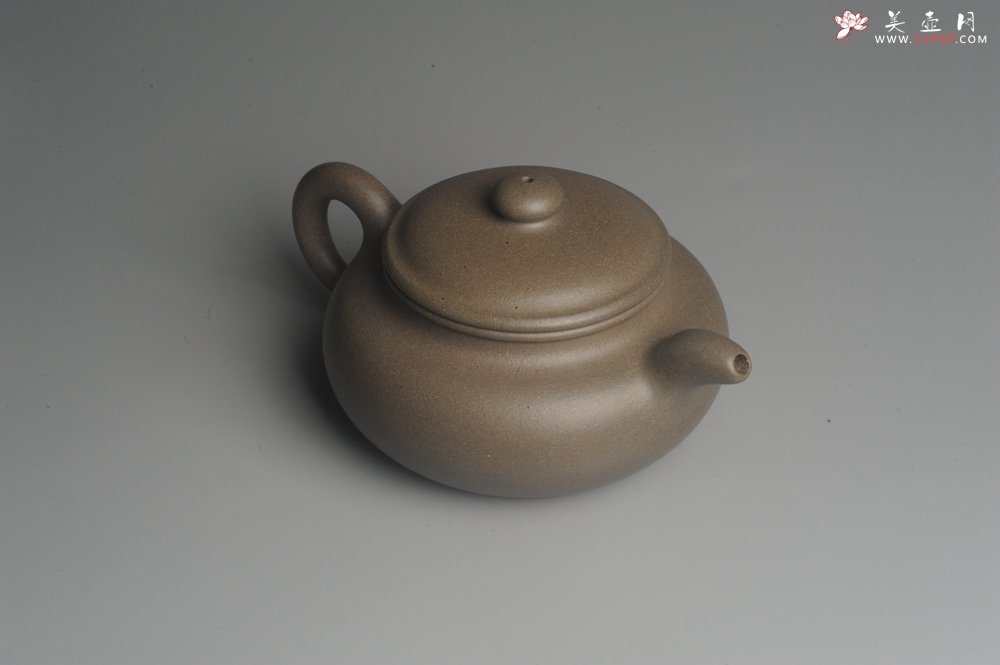 紫砂壶图片：邵大亨传人邵春良实力代表作 气韵十足 全手老青段大亨仿古 矿物质丰富 - 美壶网