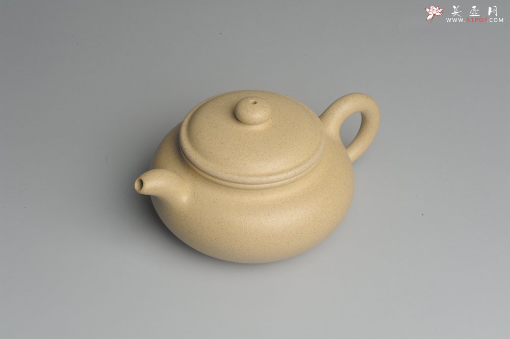 紫砂壶图片：邵大亨传人邵春良实力代表作 气韵十足 全手本绿大亨仿古小品 - 美壶网