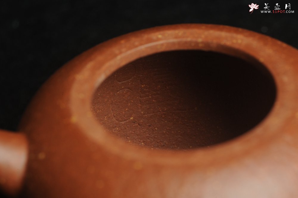 紫砂壶图片：美壶特惠 潜力股殷老师全手工特好降坡泥摹古巨轮壶 掌中宝 茶人醉爱 - 美壶网