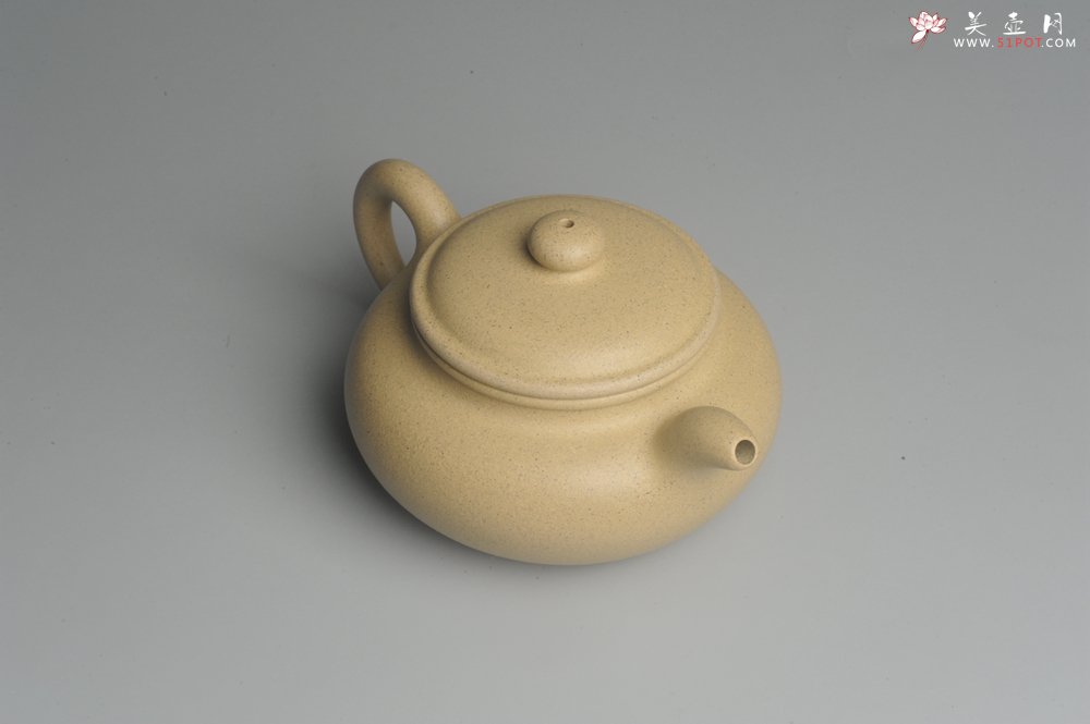 紫砂壶图片：邵大亨传人邵春良实力代表作 气韵十足 全手本绿大亨仿古小品 - 美壶网