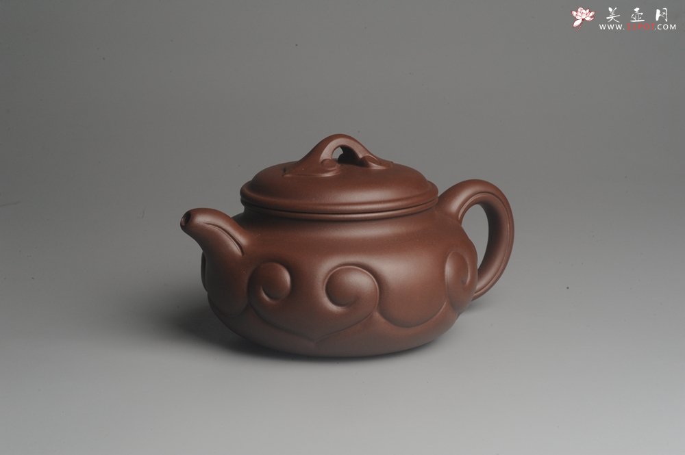 紫砂壶图片：美壶特惠 优质紫泥 精工仿古如意 茶人醉爱 - 美壶网