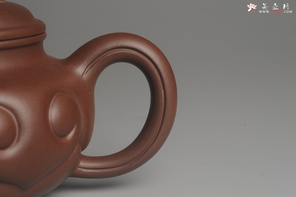 紫砂壶图片：美壶特惠 优质紫泥 精工仿古如意 茶人醉爱 - 美壶网
