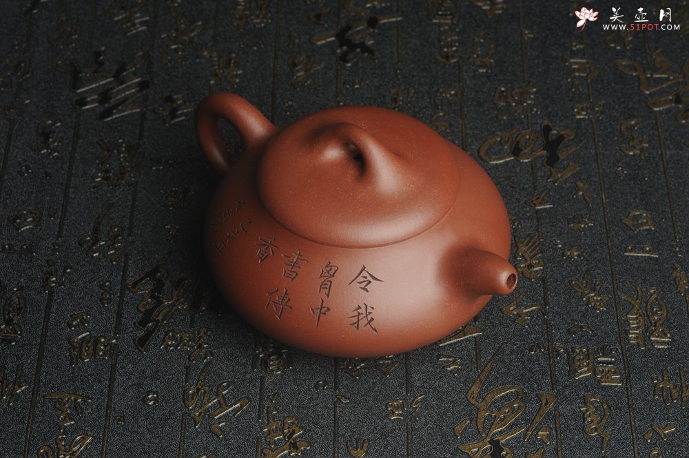 紫砂壶图片：美壶特惠 精致汉棠石瓢壶 装饰清供图 茶人醉爱 - 美壶网