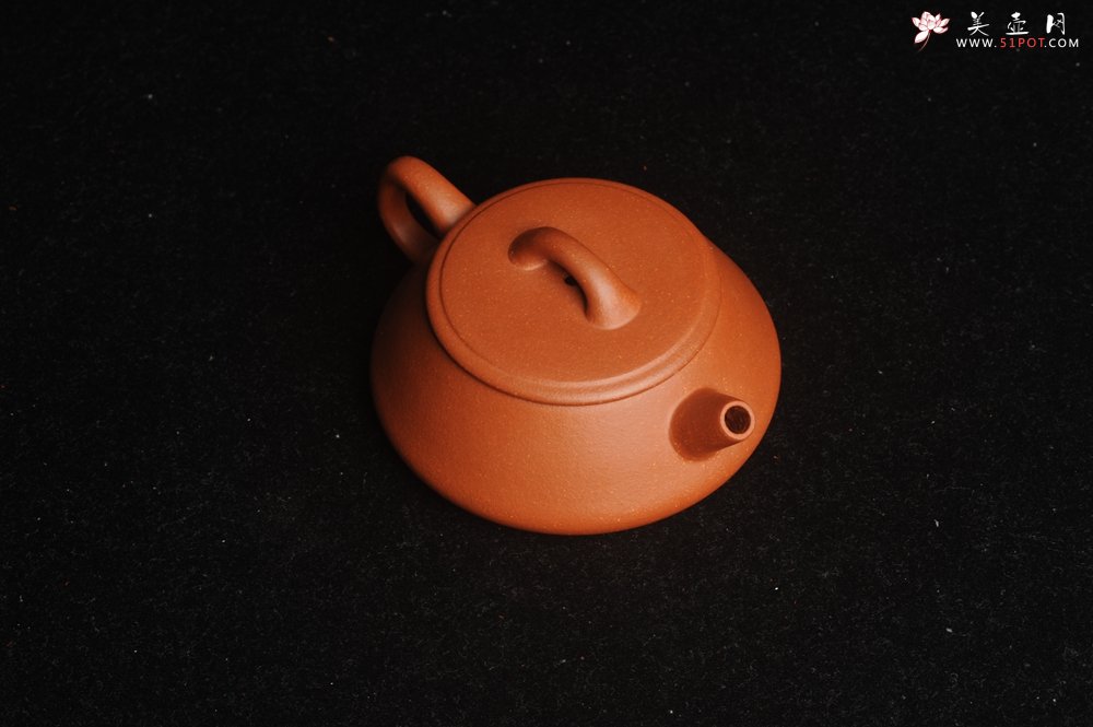 紫砂壶图片：美壶特惠 精工红降坡平盖小石瓢 小壶超难做 杀茶利器 - 美壶网