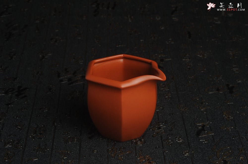 紫砂壶图片：特惠精致朱泥公道杯 茶人醉爱 - 美壶网