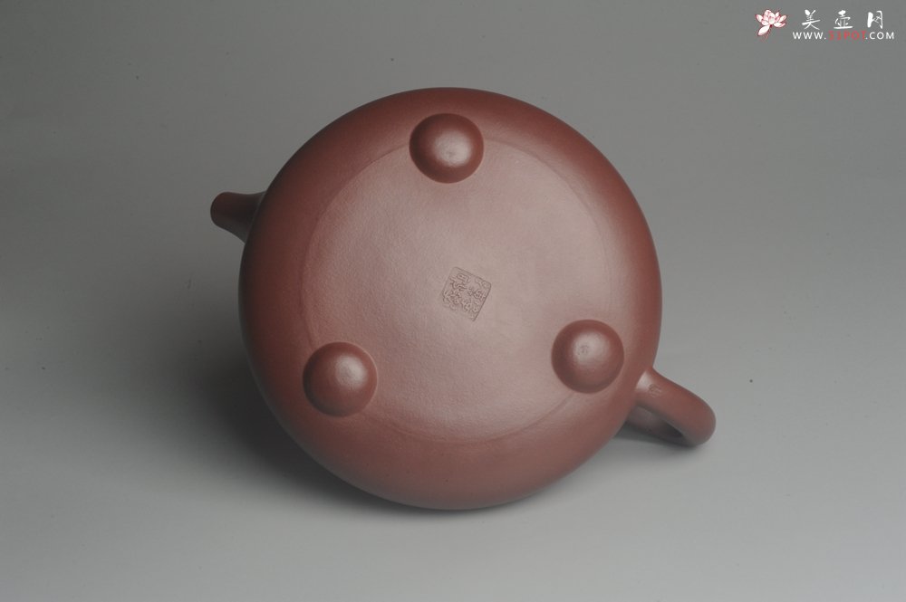 紫砂壶图片：美壶特惠实力派艺人特精工紫泥超大满瓢 难度特别大 足足做了一个星期成型难实用杠杠的特适用夏天牛饮 - 美壶网