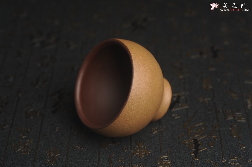 紫砂壶图片：美杯国庆特惠 精品好泥好工雅致特厚实主人杯 茶人醉爱 - 美壶网