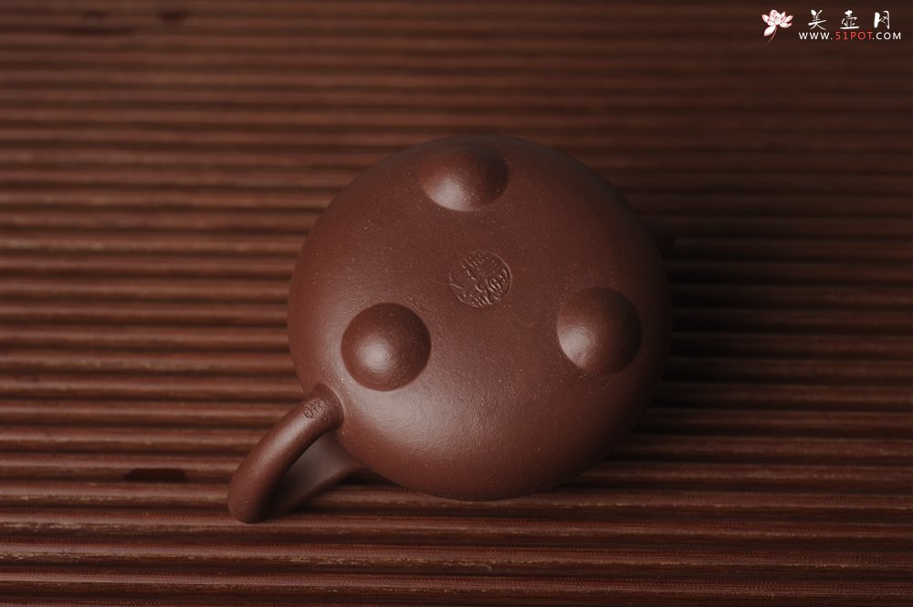 紫砂壶图片：美壶国庆特惠 工料俱佳满瓢（霸王石瓢）装饰童子 特文气 - 美壶网