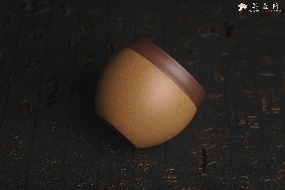 紫砂壶图片：美杯国庆特惠 精品好泥好工雅致特厚实缸杯主人杯二式 - 美壶网