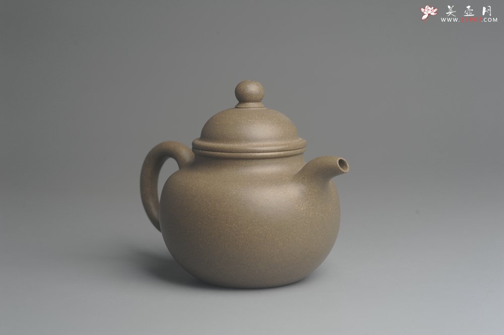 紫砂壶图片：美壶特惠 精致青段寿珍掇球茶壶 性价比高 茶人醉爱 - 美壶网