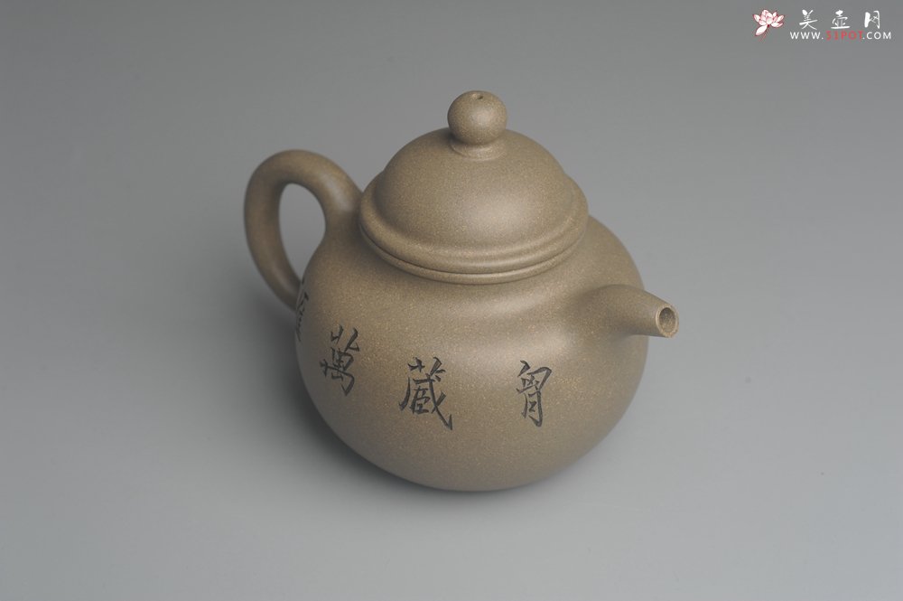 紫砂壶图片：美壶特惠 优质青段精致寿珍掇球壶 茶人醉爱 - 美壶网