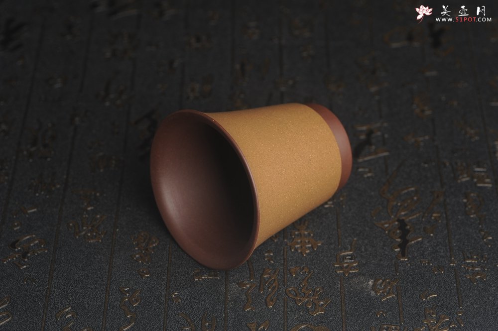 紫砂壶图片：美杯特惠 精品好泥好工厚实高桶主人杯 - 美壶网
