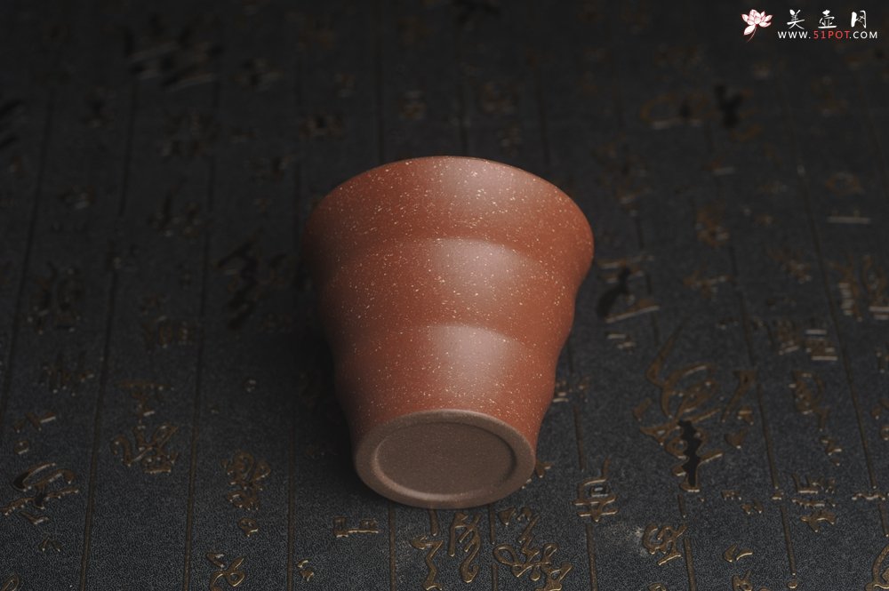 紫砂壶图片：美杯特惠 好泥好工厚实波浪主人杯 茶人醉爱 - 美壶网