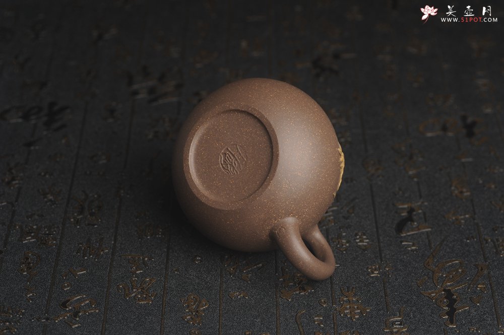 紫砂壶图片：美壶特惠 精致青灰段泥乳穗壶 茶人醉爱 - 美壶网