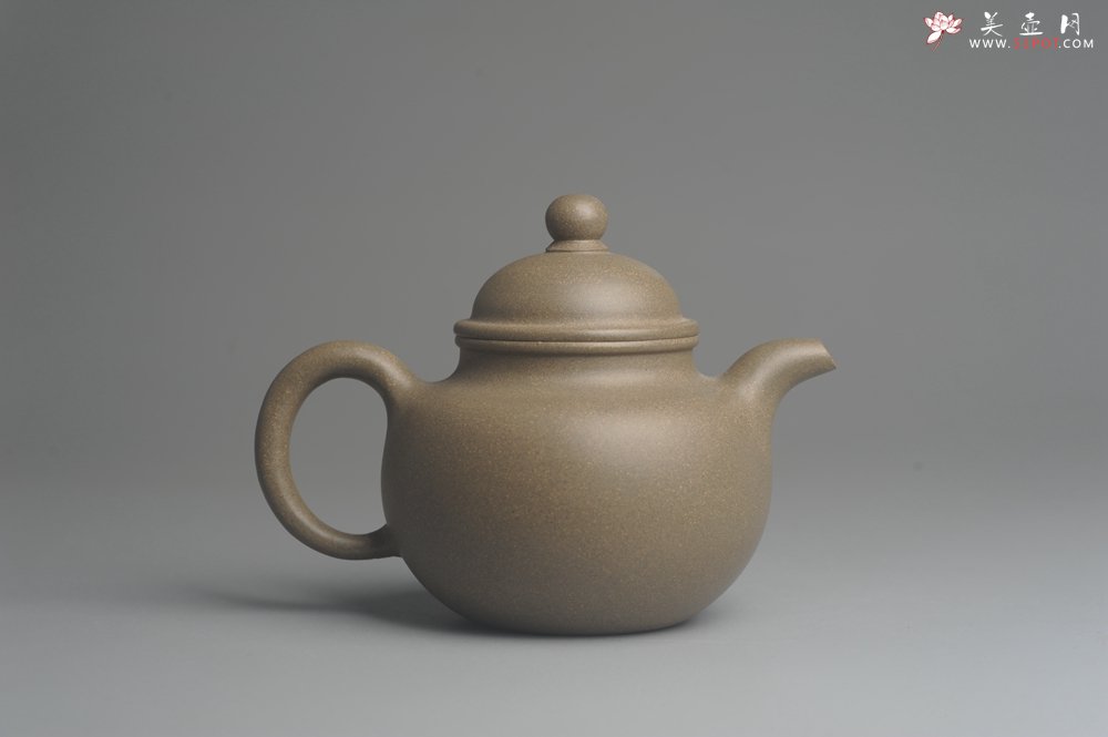 紫砂壶图片：美壶特惠 精致青段寿珍掇球茶壶 性价比高 茶人醉爱 - 美壶网