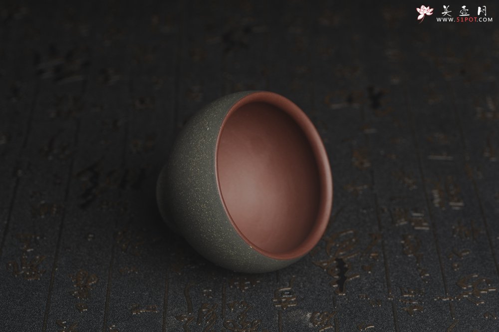 紫砂壶图片：美杯特惠 精品好泥好工特厚实主人杯 - 美壶网