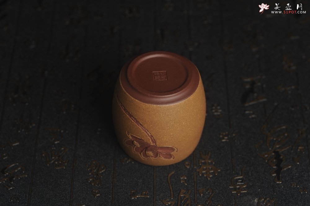 紫砂壶图片：美杯国庆特惠 精品好泥好工雅致厚实清莲主人杯三式 - 美壶网