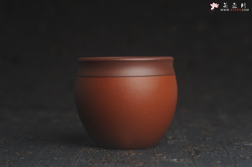 紫砂壶图片：美杯特惠 好泥好工雅致特厚实缸杯主人杯三式 - 美壶网