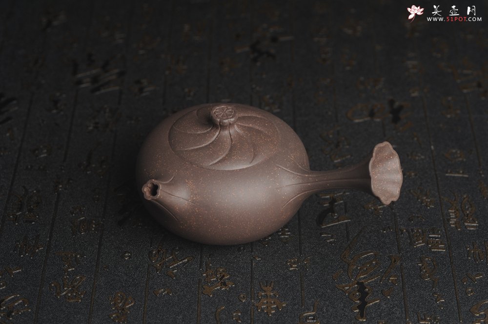 紫砂壶图片：美壶特惠 精致青灰段泥唐羽壶 造型别致 茶人醉爱 - 美壶网