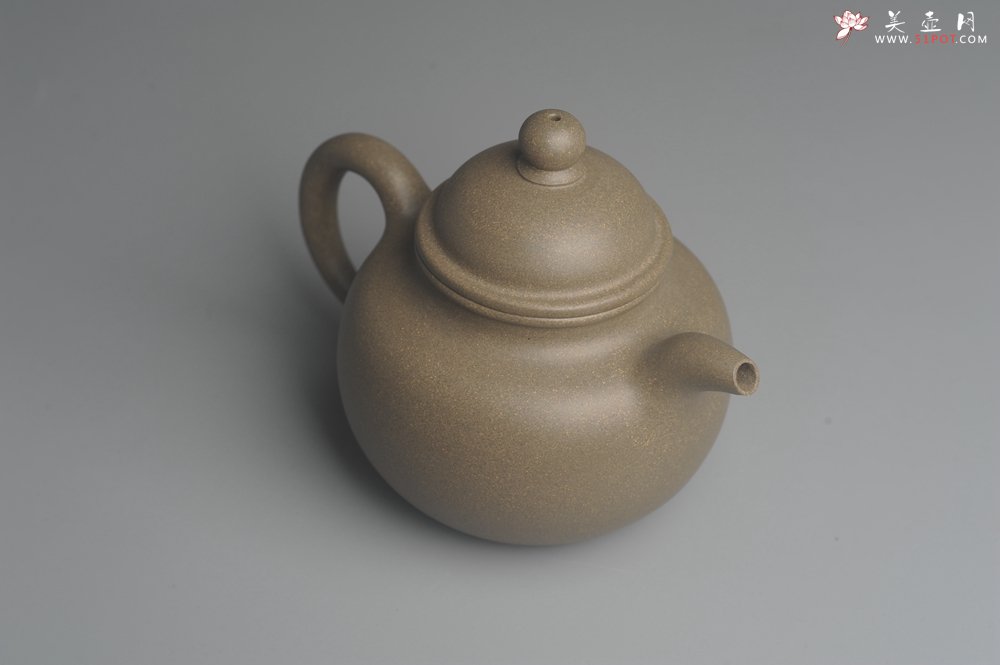 紫砂壶图片：美壶特惠 精致青段寿珍掇球茶壶 性价比高 茶人醉爱 - 美壶网