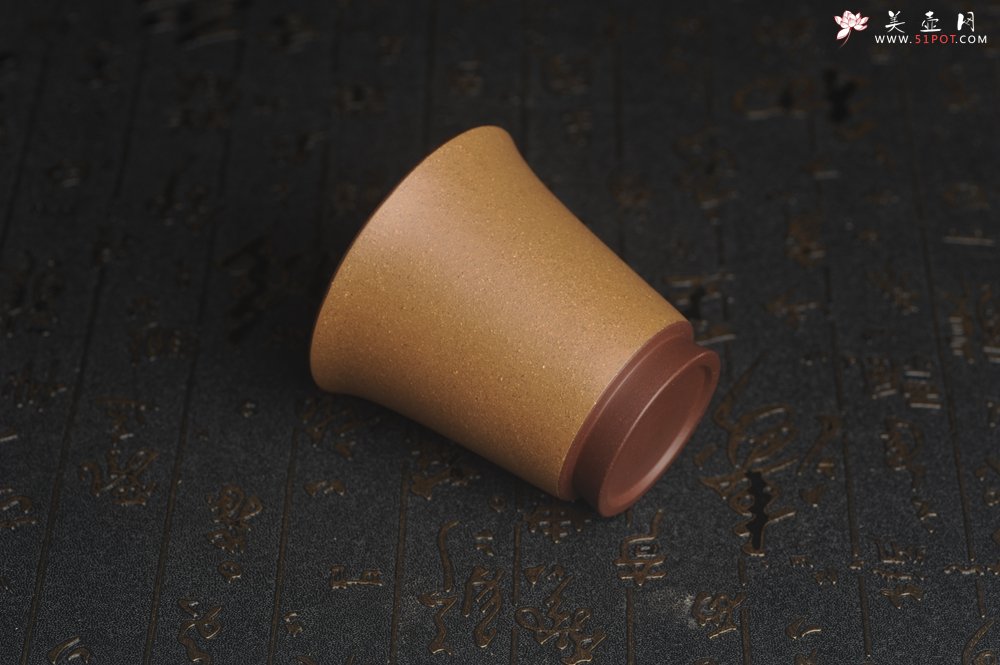 紫砂壶图片：美杯特惠 精品好泥好工厚实高桶主人杯 - 美壶网