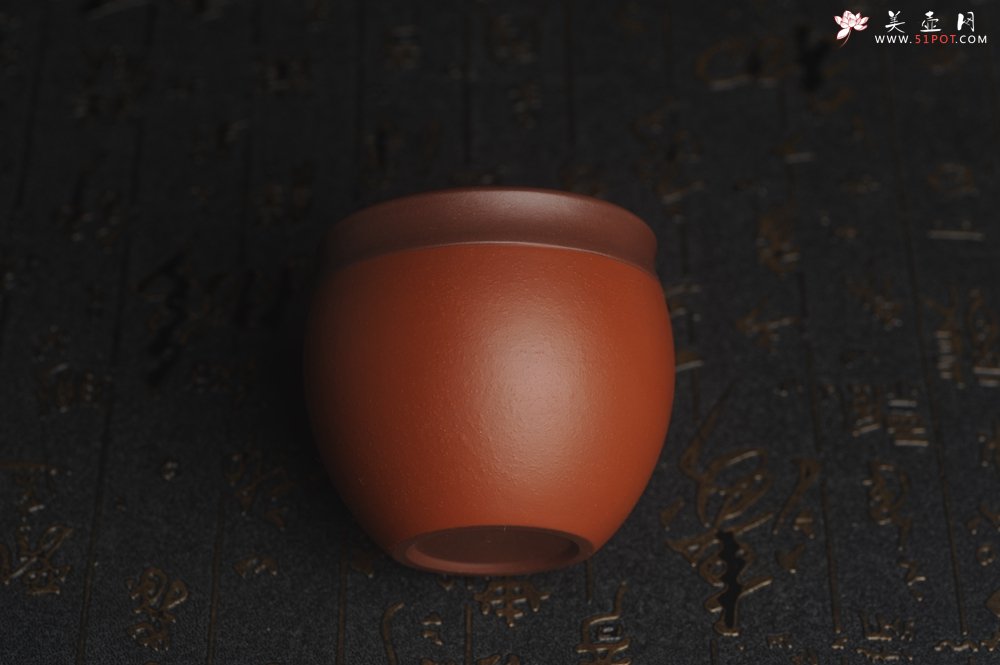 紫砂壶图片：美杯特惠 好泥好工雅致特厚实缸杯主人杯三式 - 美壶网