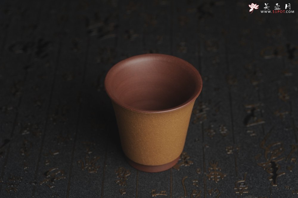 紫砂壶图片：美杯特惠 精品好泥好工厚实高桶主人杯 - 美壶网