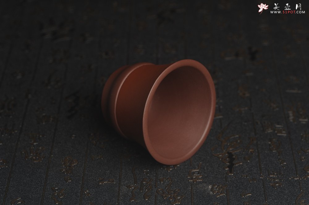 紫砂壶图片：美杯特惠 好泥好工雅致特厚实主人杯 - 美壶网