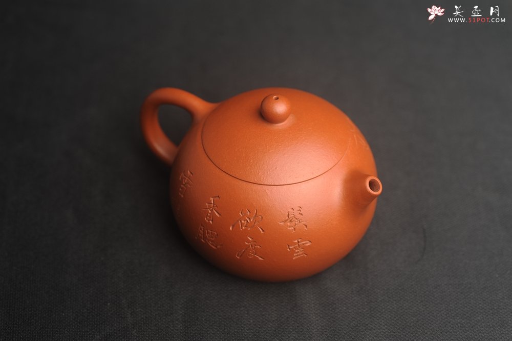 紫砂壶图片：全手工特好朱泥西施 装饰美女 灰常漂亮 送妈妈送女友超赞喔 - 美壶网