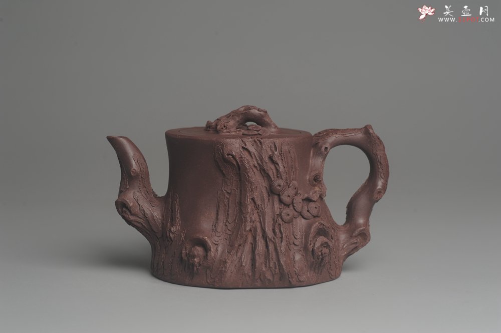 紫砂壶图片：实力精品全手工松桩 肌理丰富 越品越有味道 壶好的不要不要的 眼力好的速度下手 - 美壶网