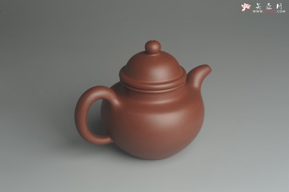 紫砂壶图片：油润底曹青 全手工寿珍掇球 深得老味 做工灰常好 请君细品 作品说话 - 美壶网