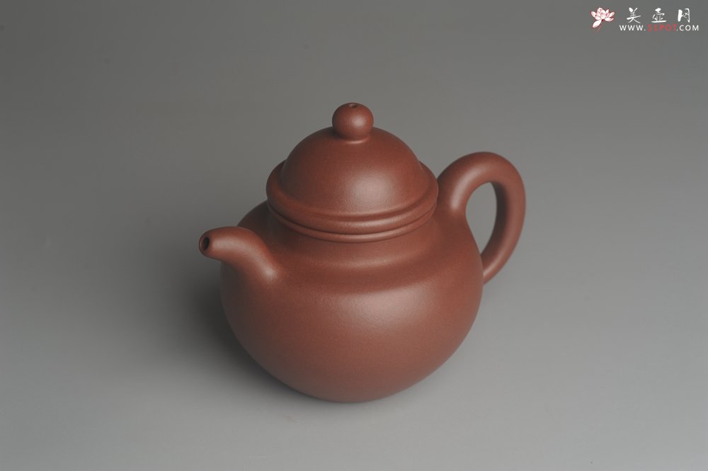 紫砂壶图片：油润底曹青 全手工寿珍掇球 深得老味 做工灰常好 请君细品 作品说话 - 美壶网