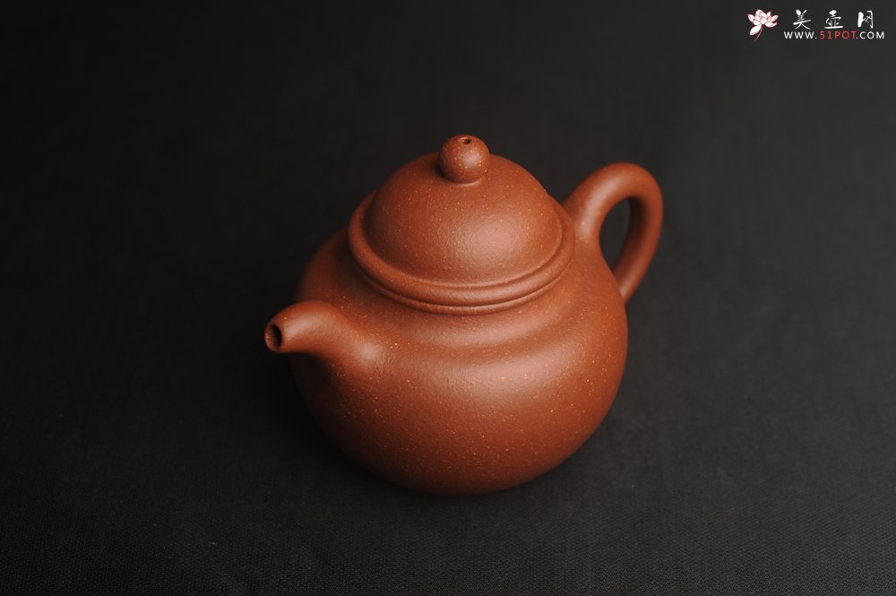 紫砂壶图片：美壶特惠 精致降坡泥寿珍掇球茶壶 性价比高 茶人醉爱 - 美壶网