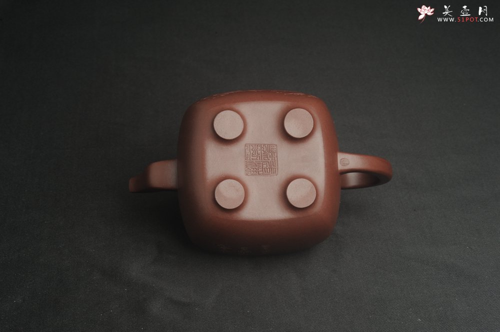 紫砂壶图片：实力派张海艳全手工油润底曹青重器鸣远四方 气势磅礴 用心之作 装饰人物特文气 - 美壶网