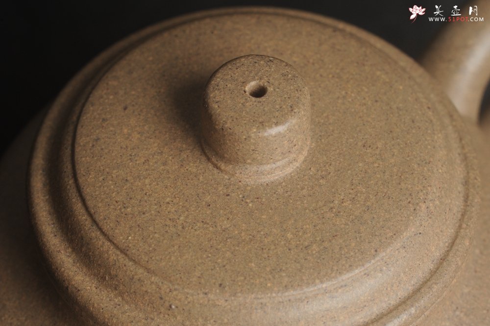 紫砂壶图片：高温油润黄龙山本山老段泥 全手工德中壶 做工特好 居不可无竹 竹笛清风 - 美壶网