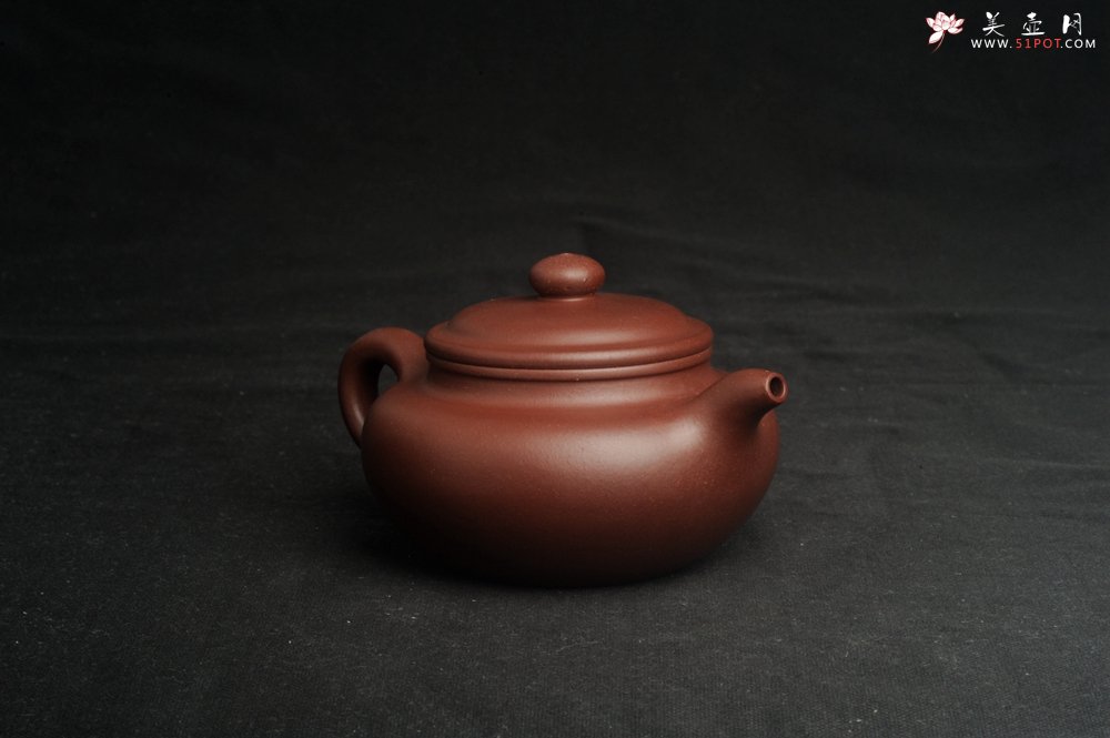 紫砂壶图片：美壶特惠 精致紫泥大亨仿古壶 - 美壶网