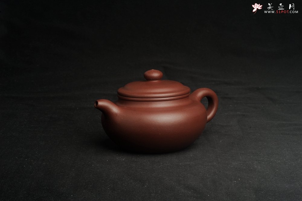 紫砂壶图片：美壶特惠 精致紫泥大亨仿古壶 - 美壶网