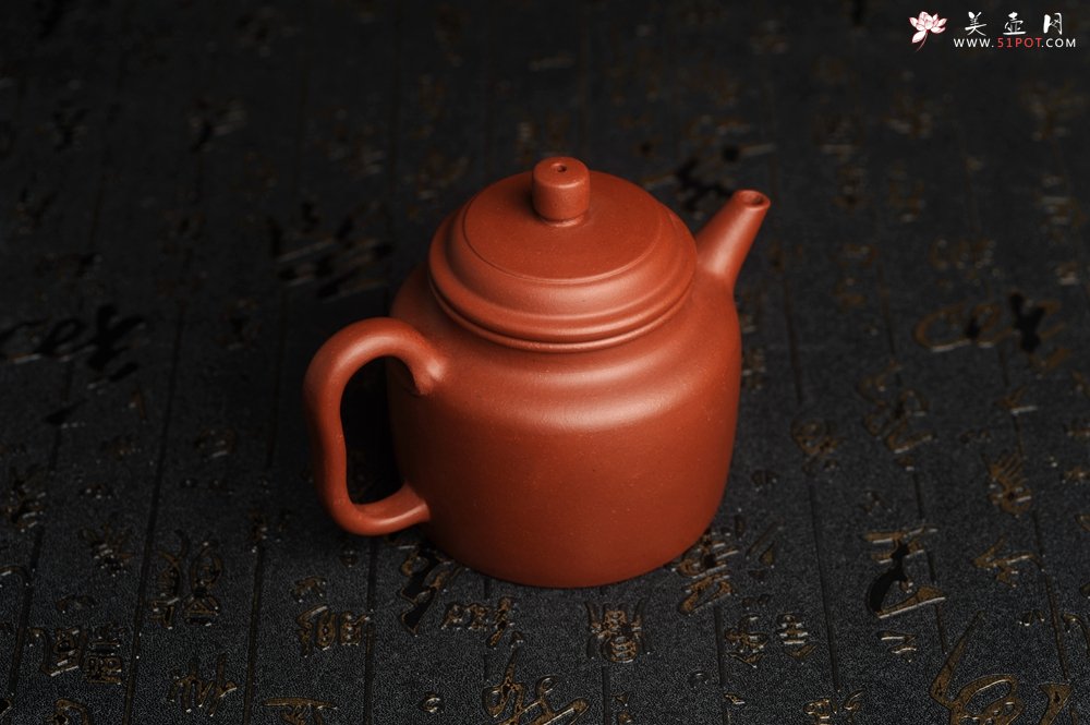 紫砂壶图片：美壶特惠 精致老清水泥高德中茶壶 茶人醉爱 - 美壶网