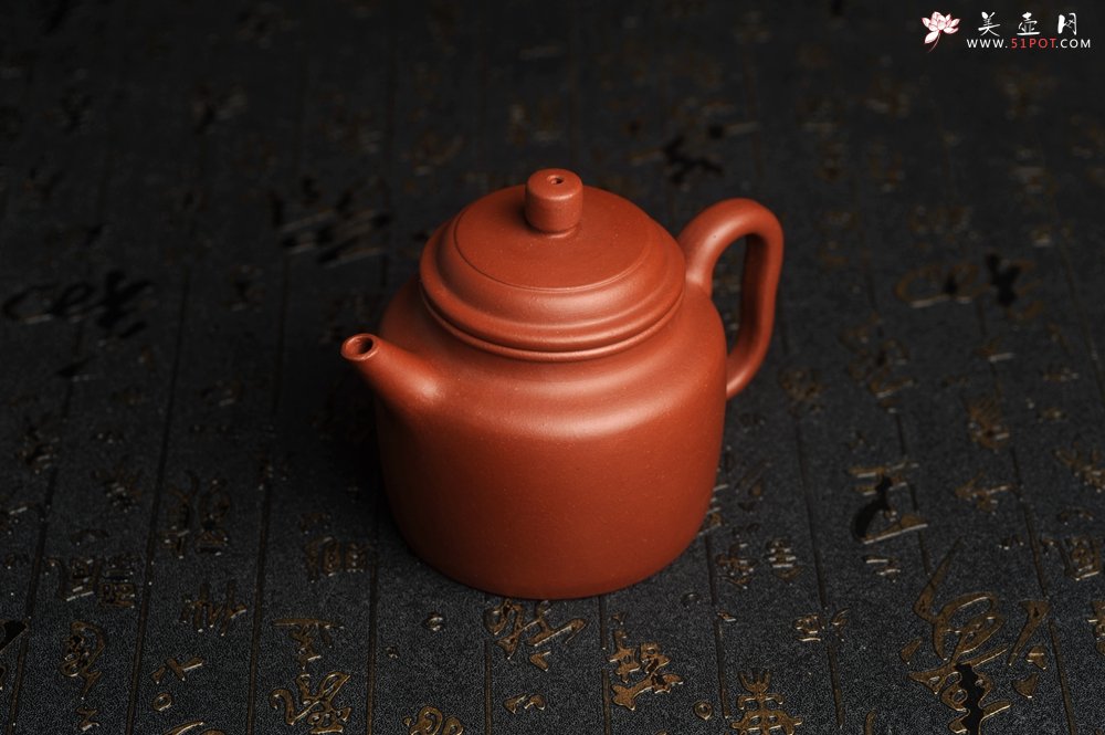 紫砂壶图片：美壶特惠 精致老清水泥高德中茶壶 茶人醉爱 - 美壶网