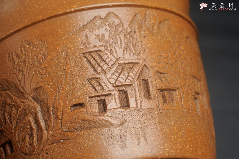 紫砂壶图片：美杯特惠 精致降坡泥江南春主人杯 - 美壶网