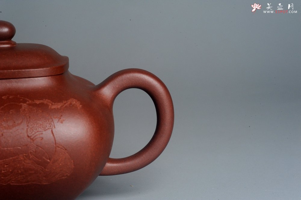 紫砂壶图片：实力派张海艳 全手工特好底槽清传炉壶 雪芽禅心舒峨眉 好壶期待与亲结缘 - 美壶网