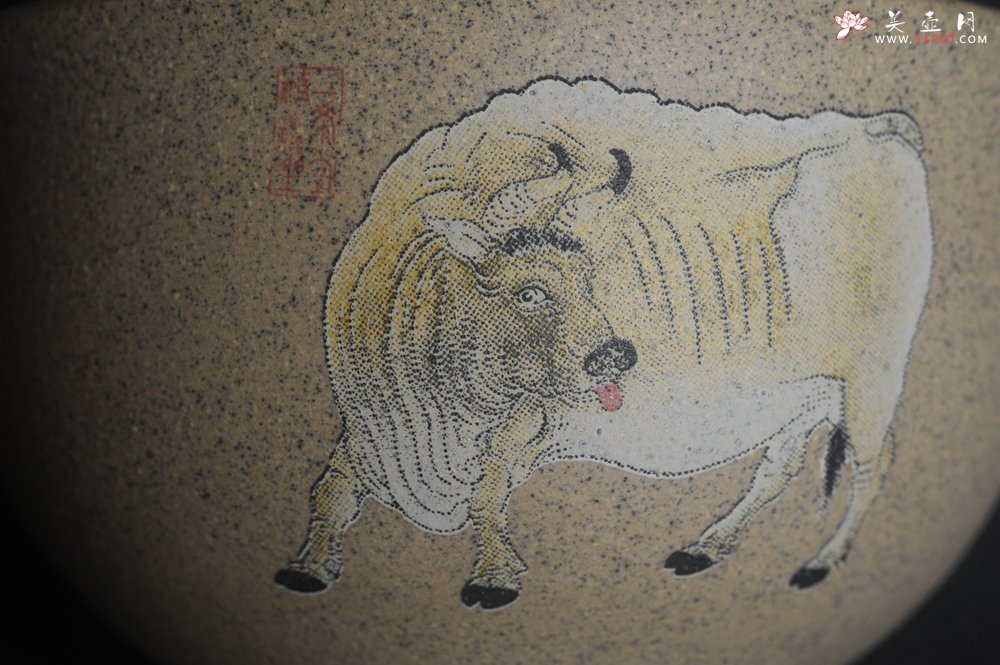 紫砂壶图片：美杯特惠 高温本山段泥 精致牛气哄哄主人杯 高性价比 - 美壶网